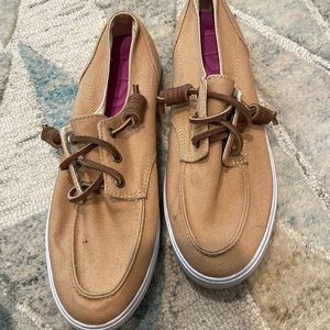 reef KHAKI canvas shoes